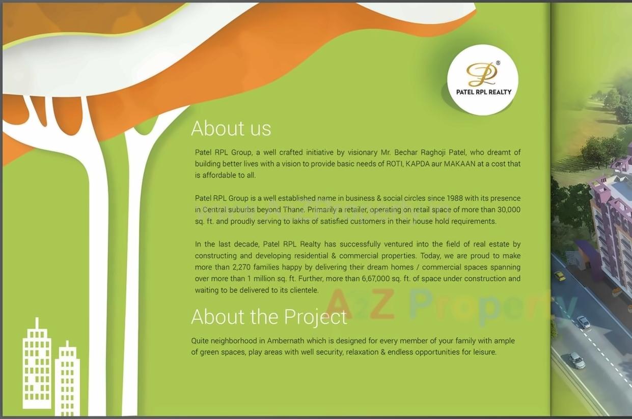 of real estate project Patels Prestige located at Ambarnathm-cl, Thane, Maharashtra