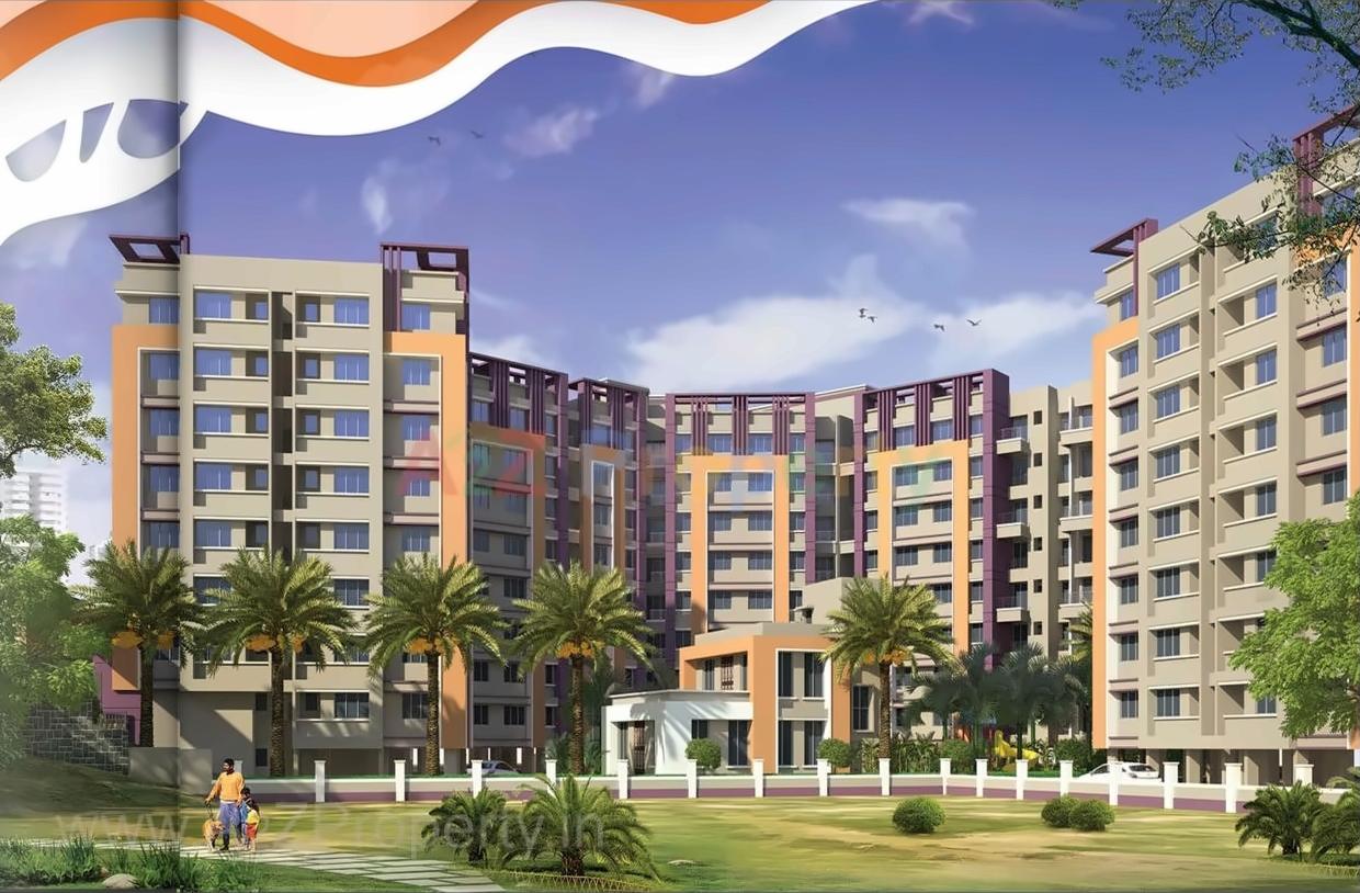 3D Elevation of real estate project Patels Prestige located at Ambarnathm-cl, Thane, Maharashtra