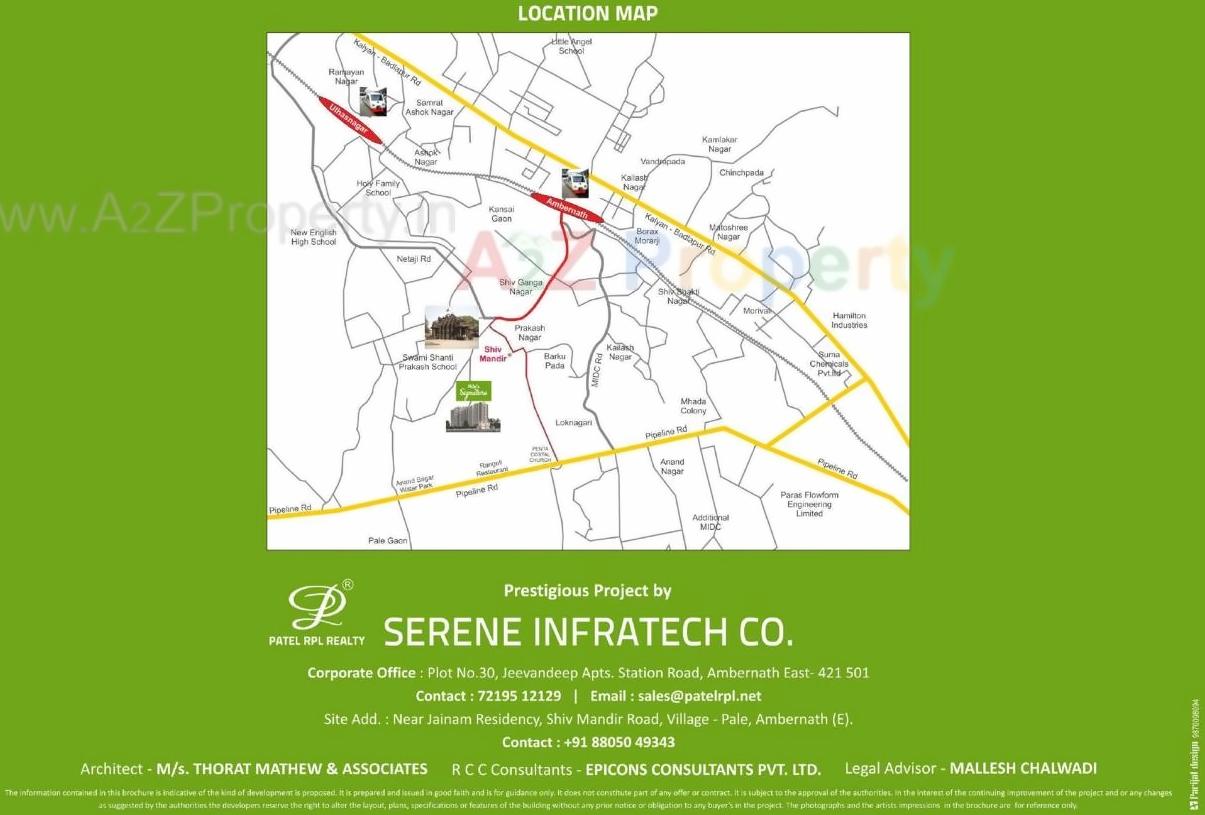  of real estate project Patels Signature located at Ambarnathm-cl, Thane, Maharashtra