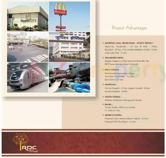  of real estate project Pine Wood located at Thane-m-corp, Thane, Maharashtra