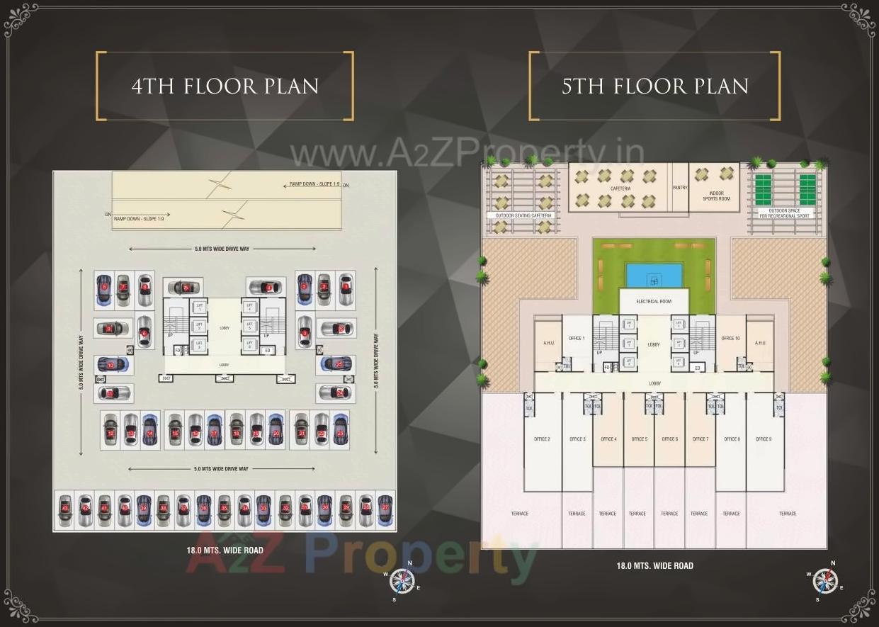 Layout of real estate project Plan S Business Park located at Navi-mumbai-m-corp, Thane, Maharashtra
