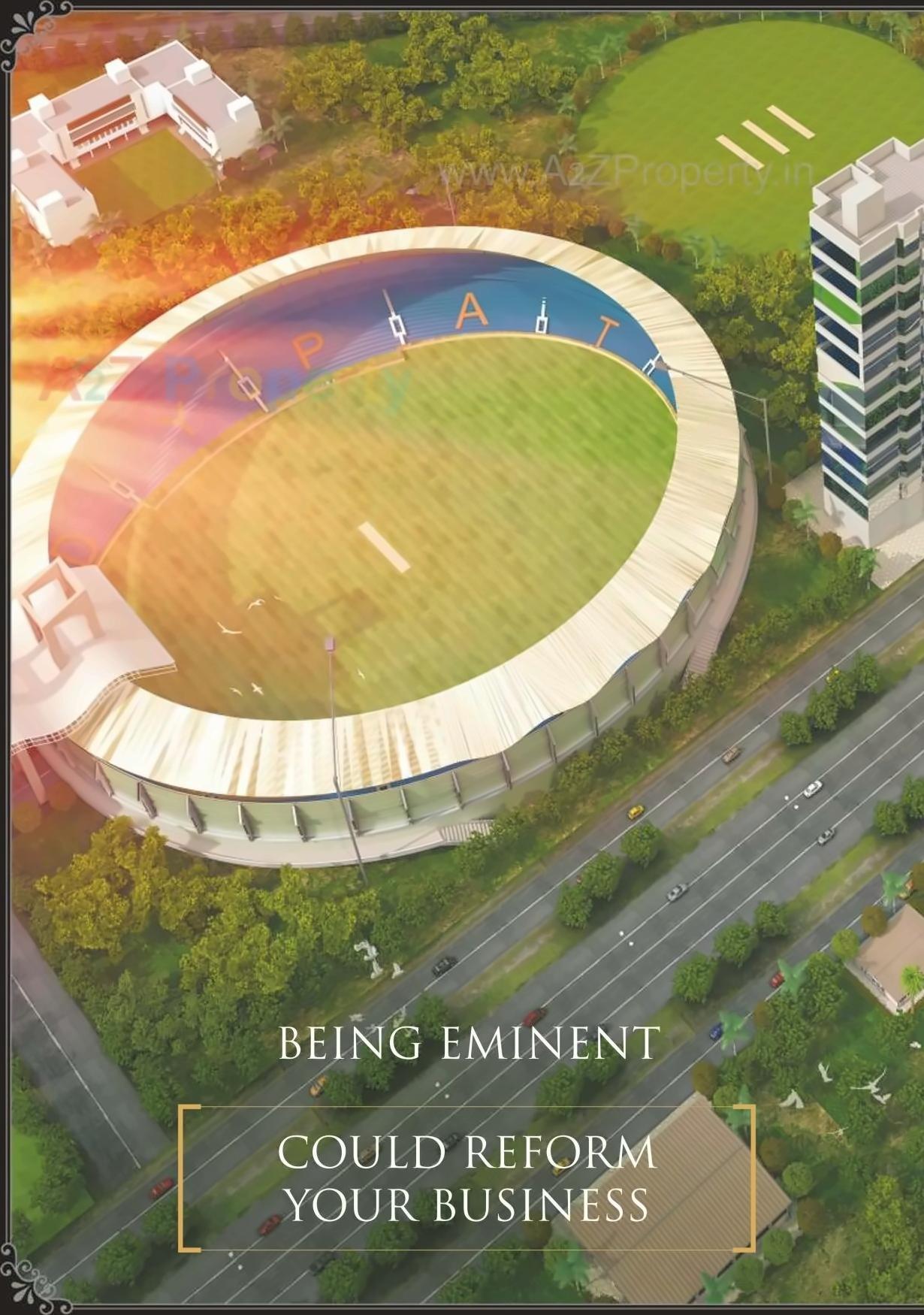 3D Elevation of real estate project Plan S Business Park located at Navi-mumbai-m-corp, Thane, Maharashtra