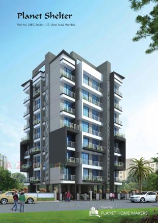 Elevation of real estate project Planet Shelter located at Navi-mumbai-m-corp, Thane, Maharashtra
