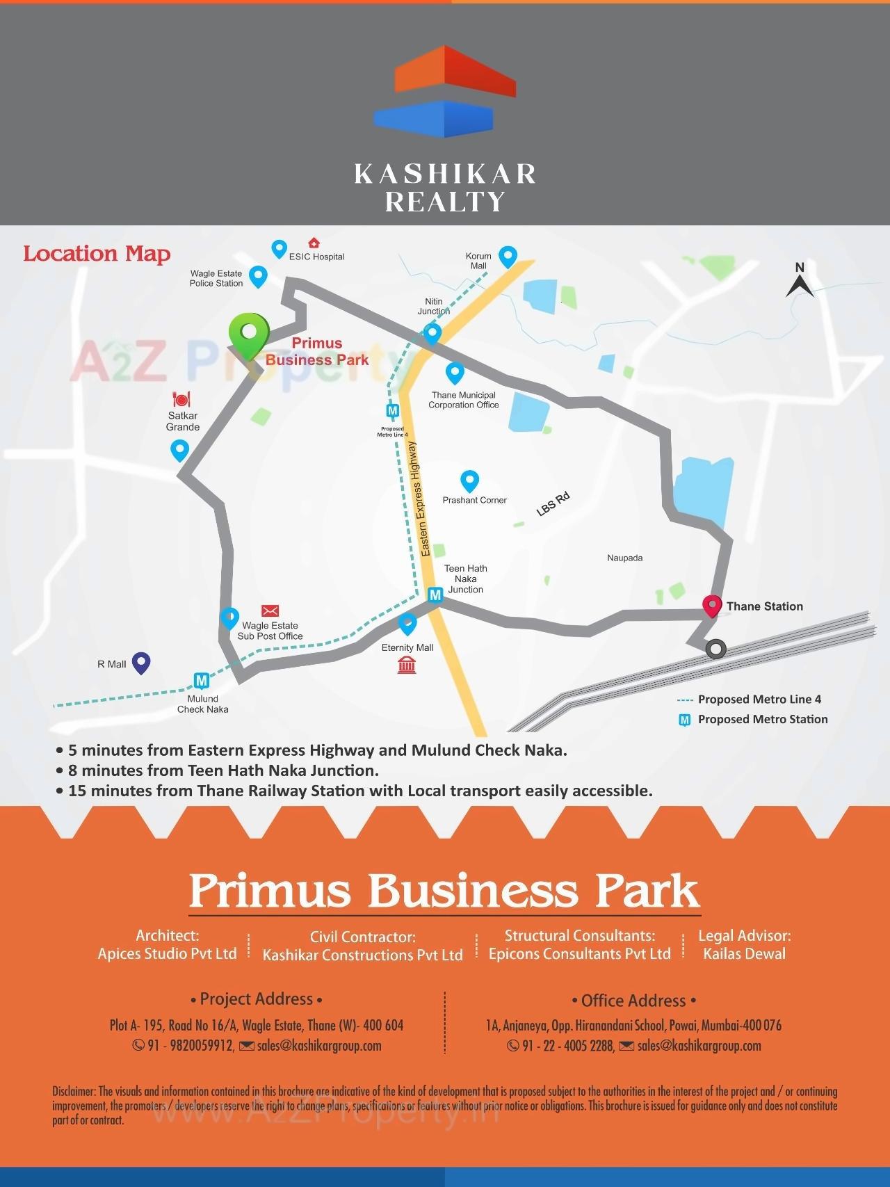  of real estate project Primus Business Park located at Thane-m-corp, Thane, Maharashtra