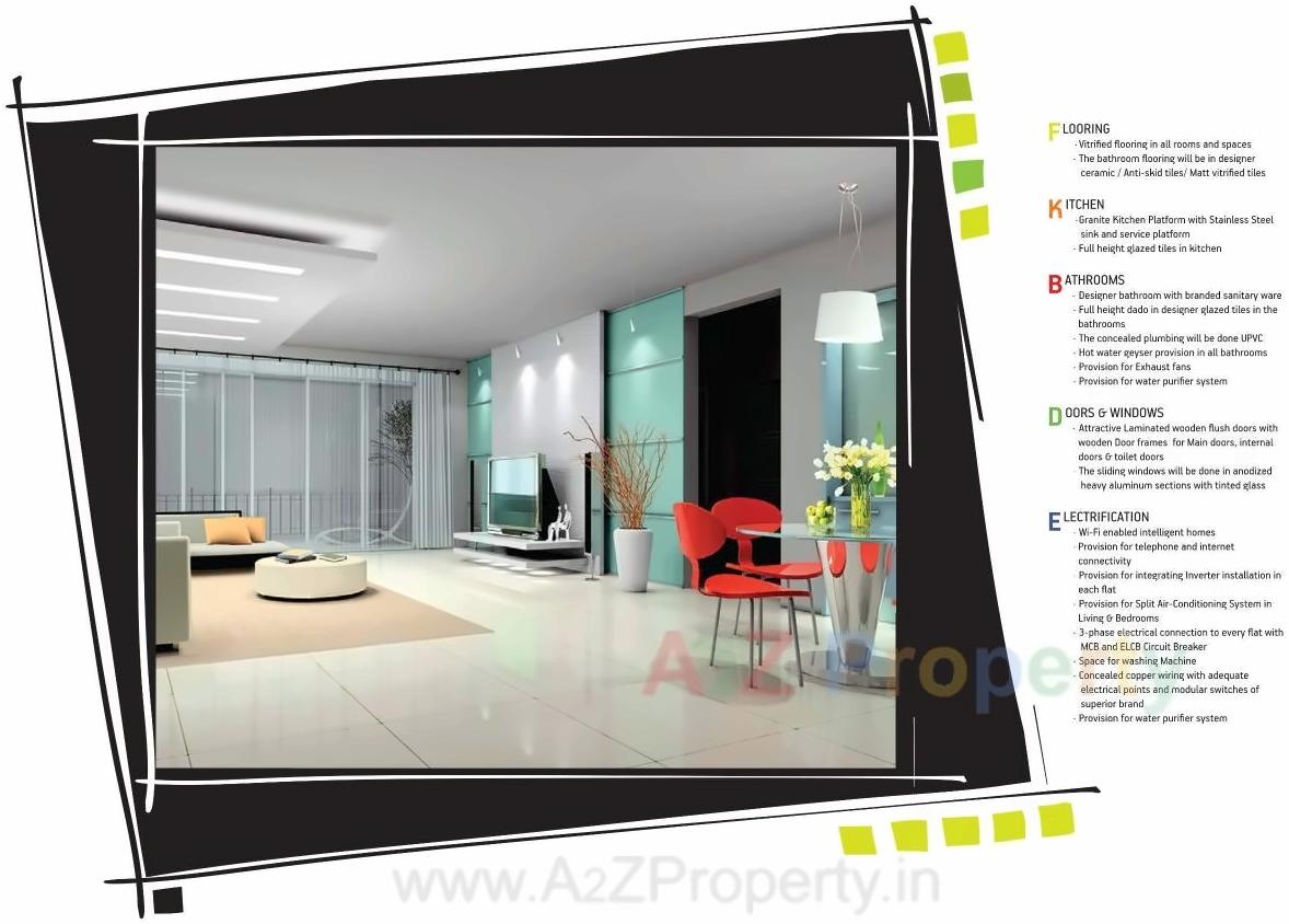 3D Elevation of real estate project Punyodaya Skylounge located at Kalyandombivali-m-corp, Thane, Maharashtra