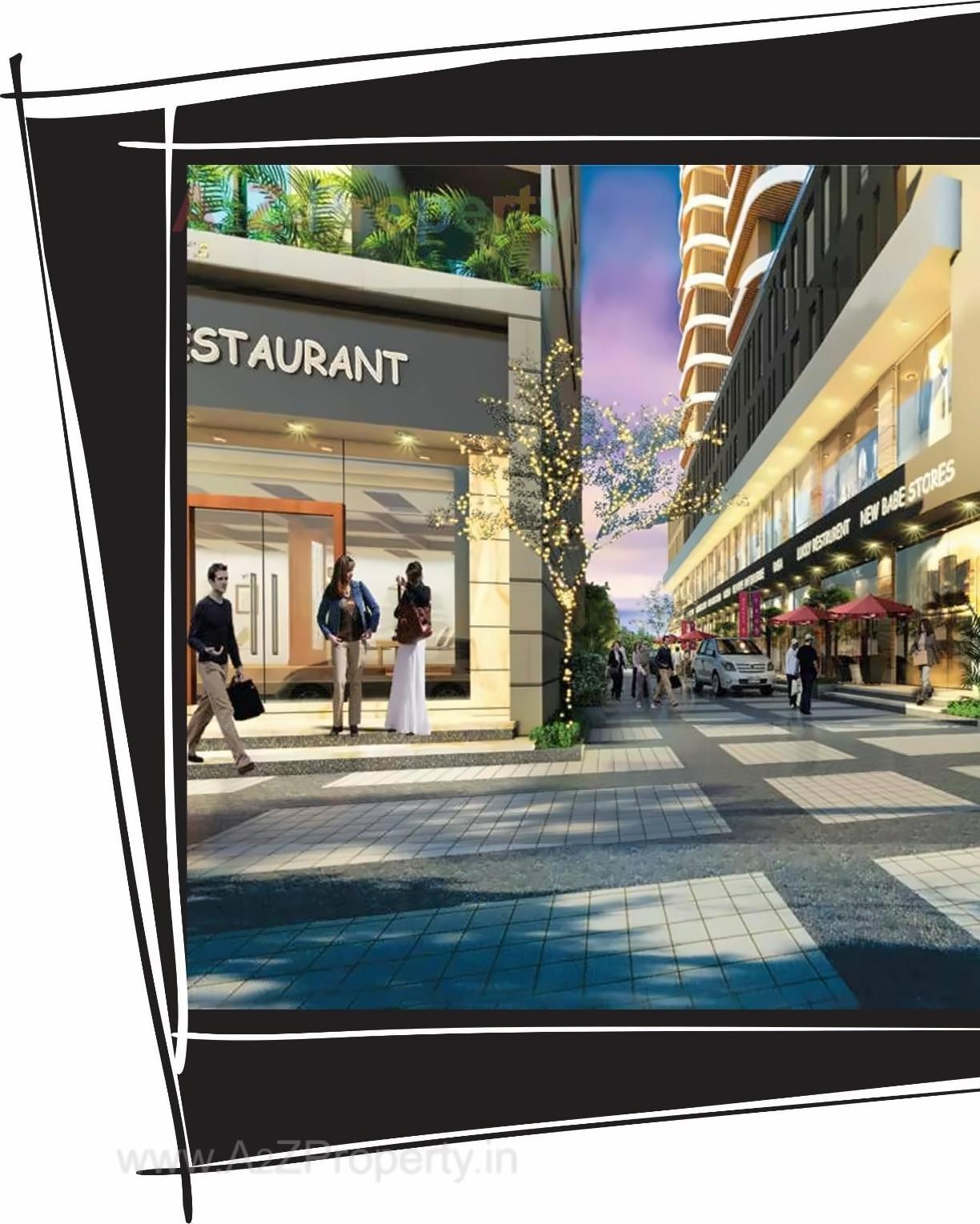 3D Elevation of real estate project Punyodaya Skylounge located at Kalyandombivali-m-corp, Thane, Maharashtra