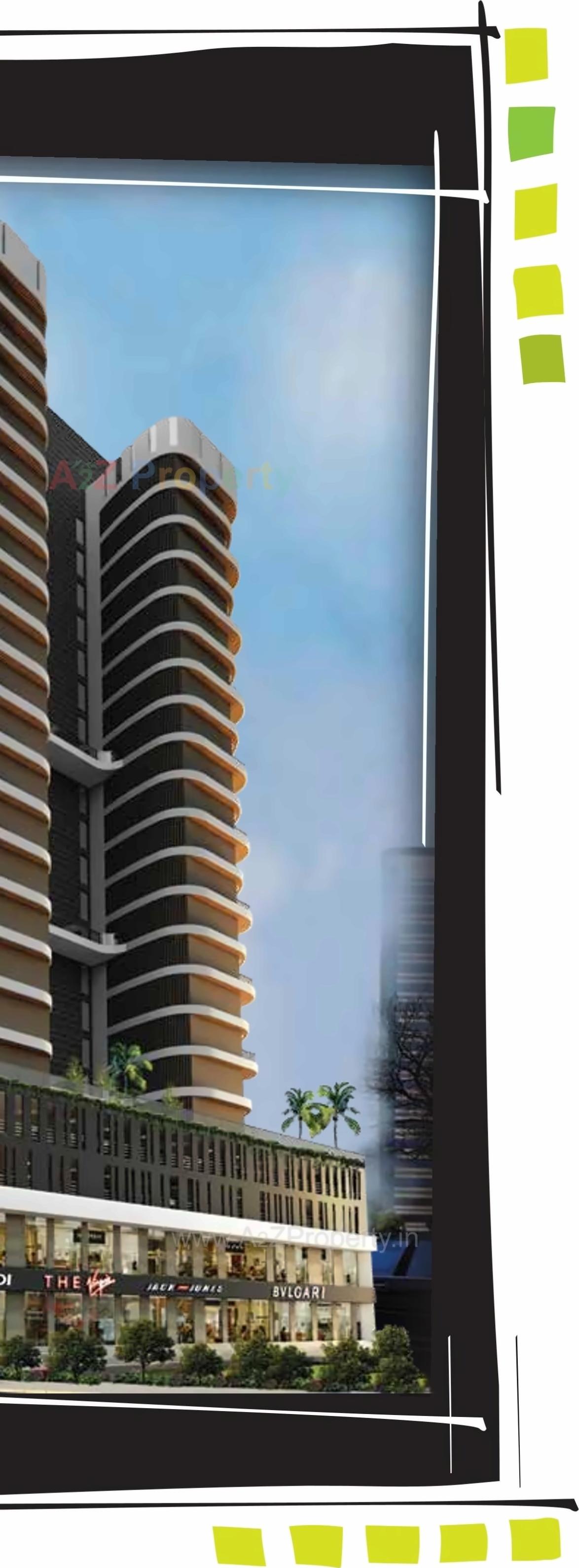 3D Elevation of real estate project Punyodaya Skylounge located at Kalyandombivali-m-corp, Thane, Maharashtra