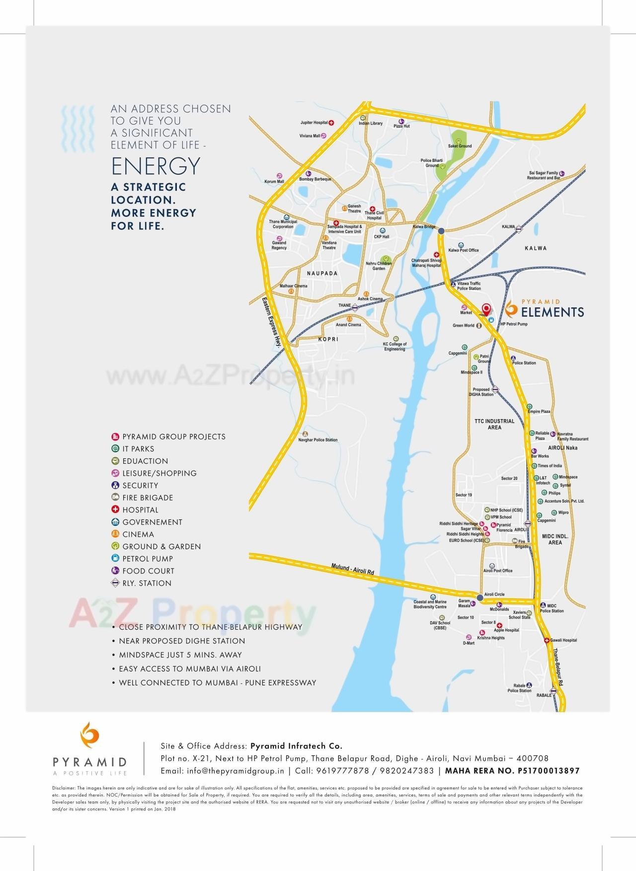  of real estate project Pyramid Elements located at Navi-mumbai-m-corp, Thane, Maharashtra