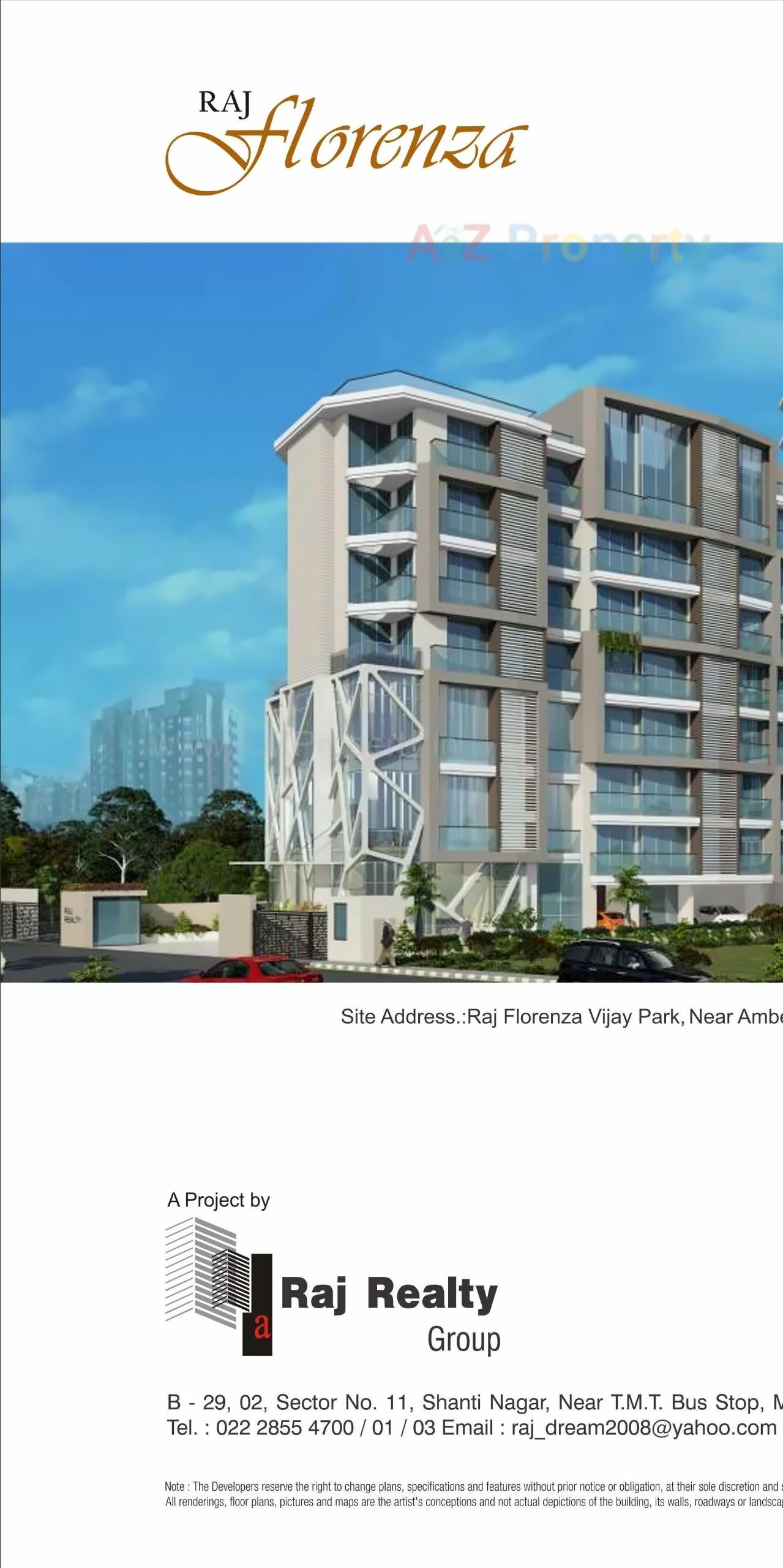 3D Elevation of real estate project Raj Florenza located at Mirabhayandar-m-corp, Thane, Maharashtra