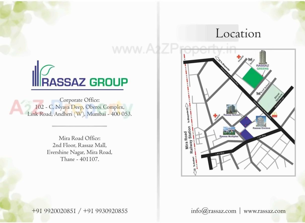  of real estate project Rassaz Greens located at Mirabhayandar-m-corp, Thane, Maharashtra