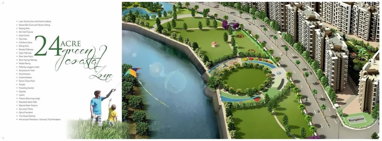 3D Elevation of real estate project Regency Sarvam located at Titwala, Thane, Maharashtra