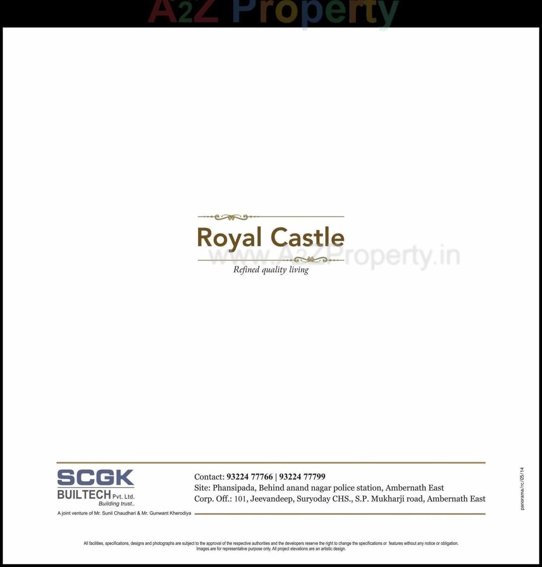  of real estate project Royal Castle located at Ambarnathm-cl, Thane, Maharashtra