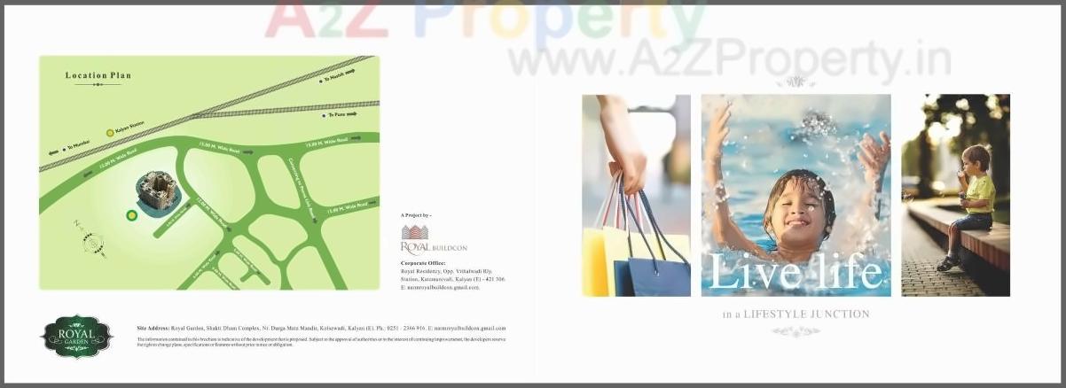  of real estate project Royal Garden located at Katemanevali, Thane, Maharashtra