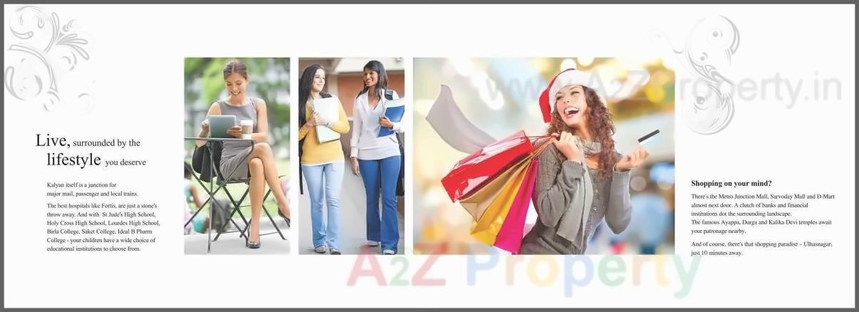  of real estate project Royal Garden located at Katemanevali, Thane, Maharashtra