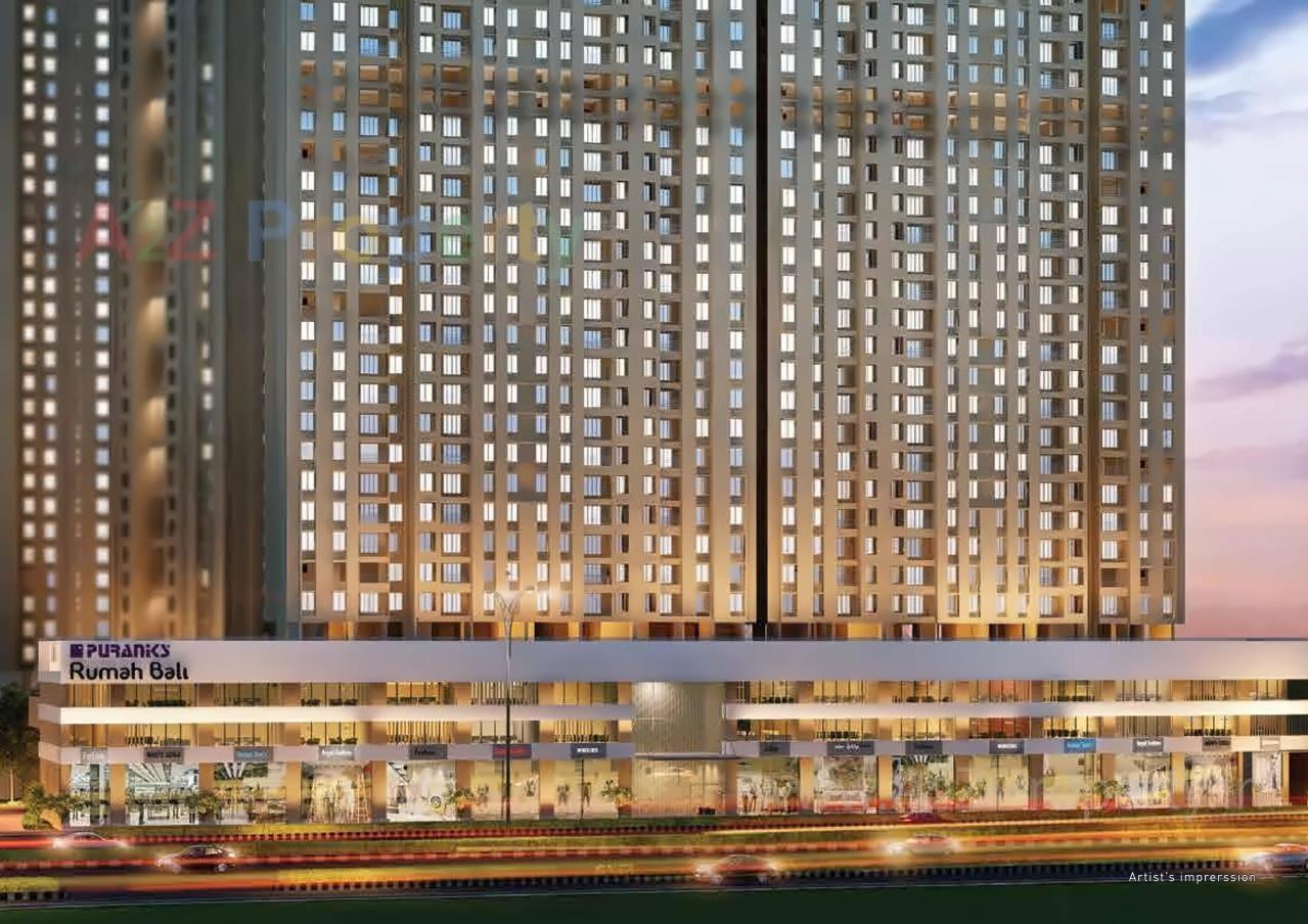 3D Elevation of real estate project Rumah Bali located at Thane-m-corp, Thane, Maharashtra