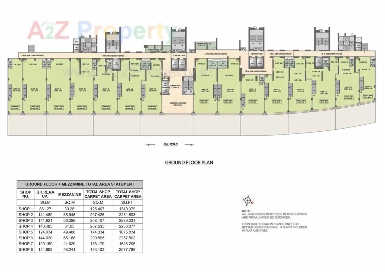 Layout of real estate project Rumah Bali located at Thane-m-corp, Thane, Maharashtra