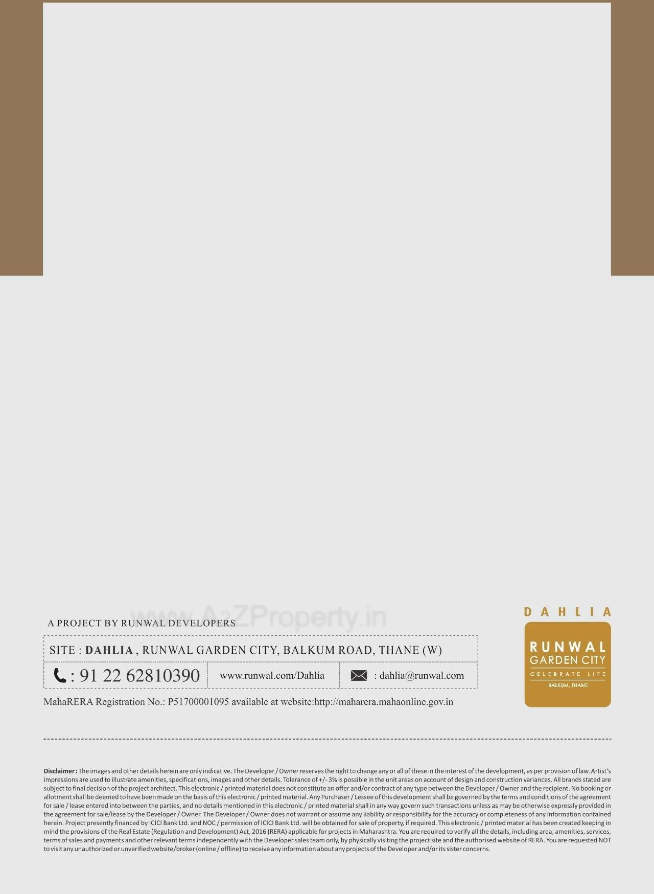  of real estate project Runwal Garden City   Dahlia located at Thane-m-corp, Thane, Maharashtra