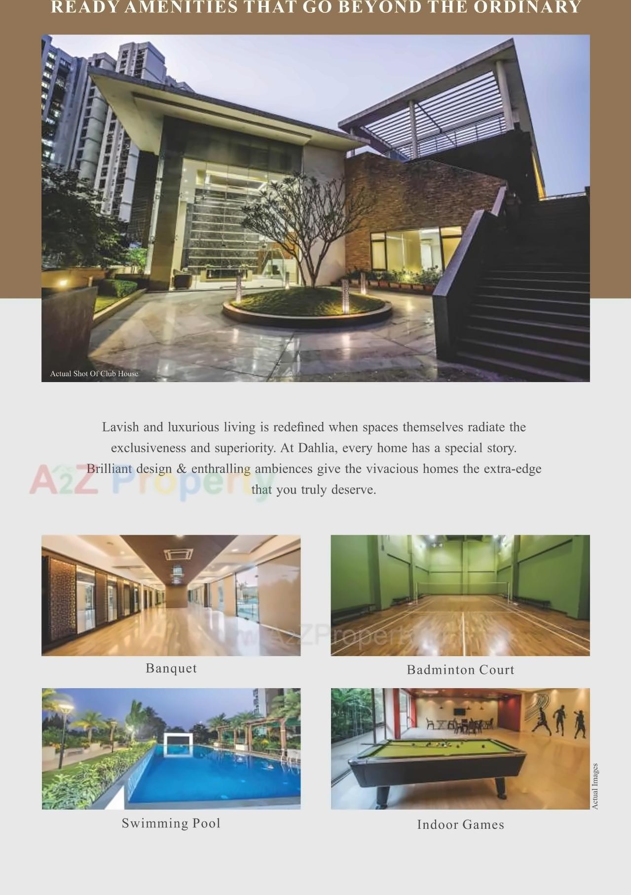 3D Elevation of real estate project Runwal Garden City   Dahlia located at Thane-m-corp, Thane, Maharashtra