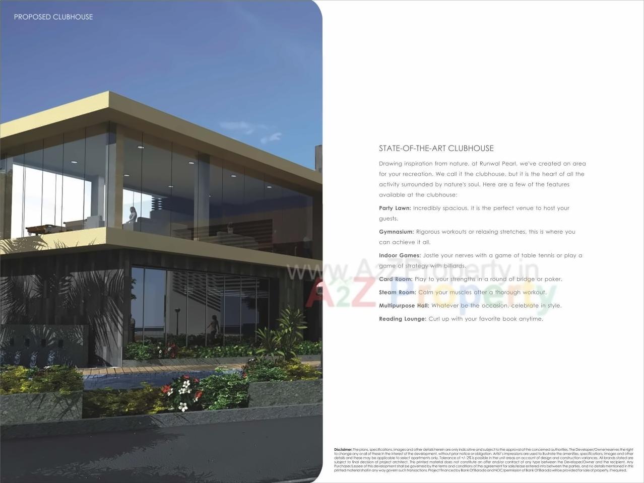 3D Elevation of real estate project Runwal Pearl located at Thane-m-corp, Thane, Maharashtra