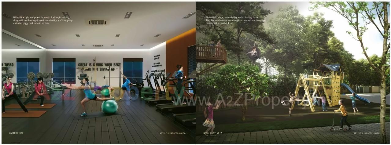 3D Elevation of real estate project Rustomjee Aurelia located at Thane-m-corp, Thane, Maharashtra