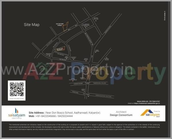  of real estate project Sai Satyam Residency located at Kalyan, Thane, Maharashtra