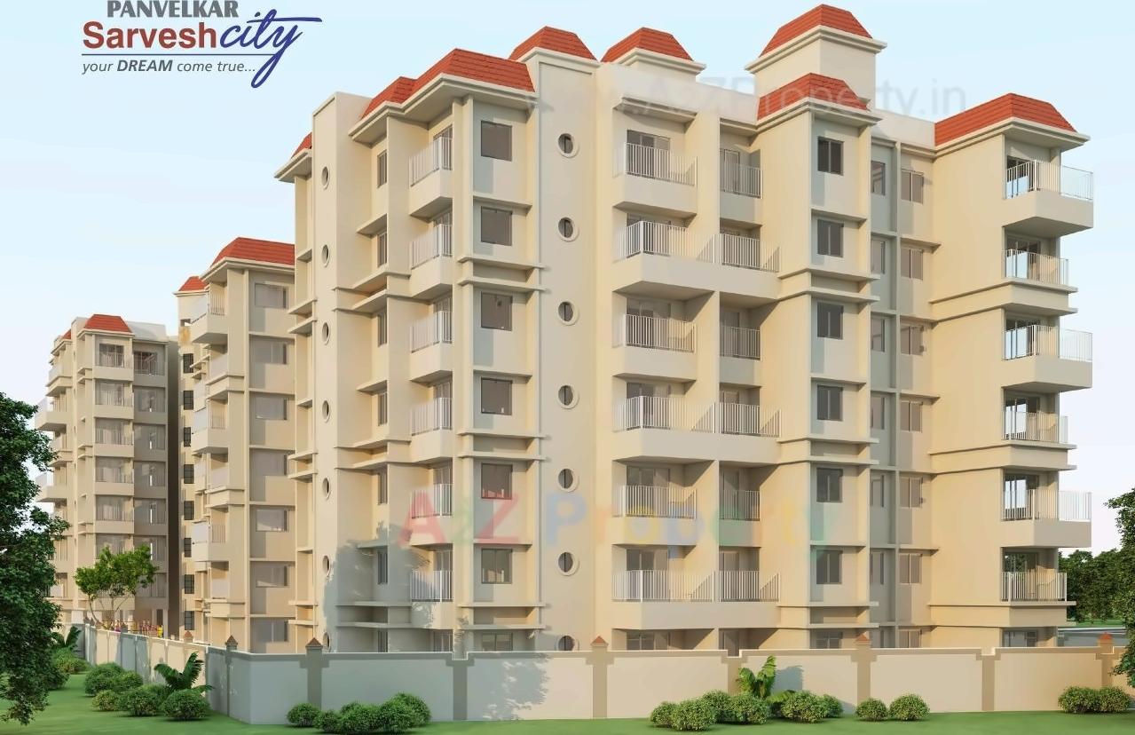 3D Elevation of real estate project Sarvesh Dream City located at Badlapur-m-cl, Thane, Maharashtra