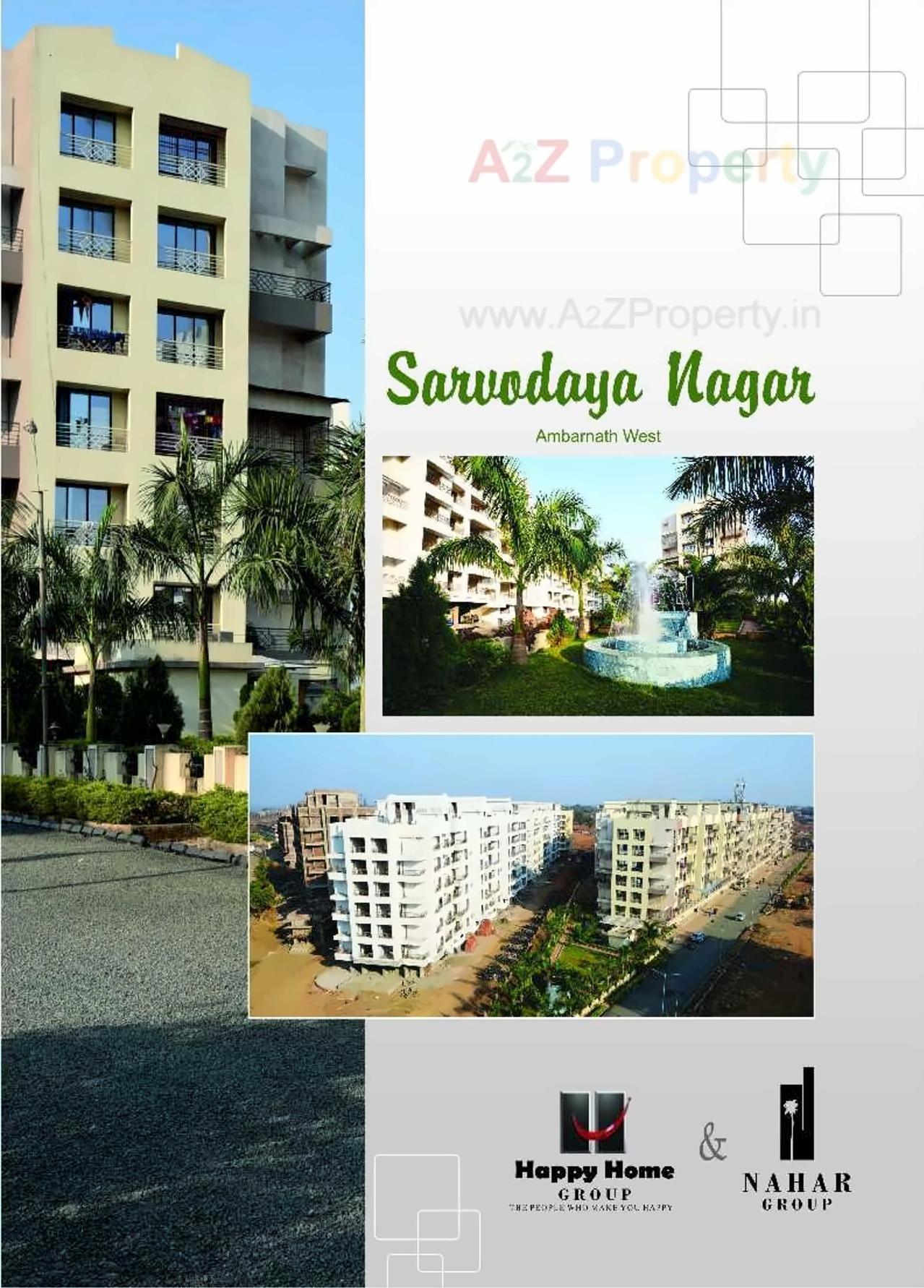 3D Elevation of real estate project Sarvoday Nagar Sector located at Ambarnathm-cl, Thane, Maharashtra