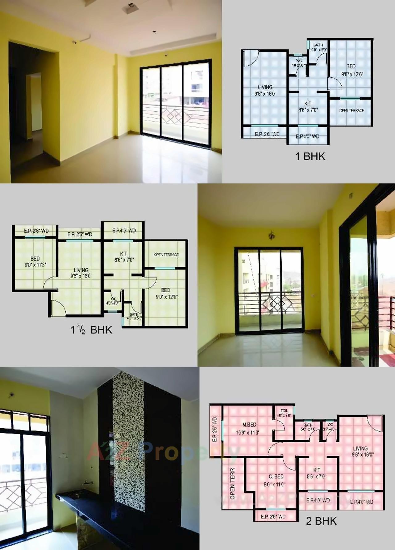 Layout of real estate project Sarvoday Nagar Sector located at Ambarnathm-cl, Thane, Maharashtra