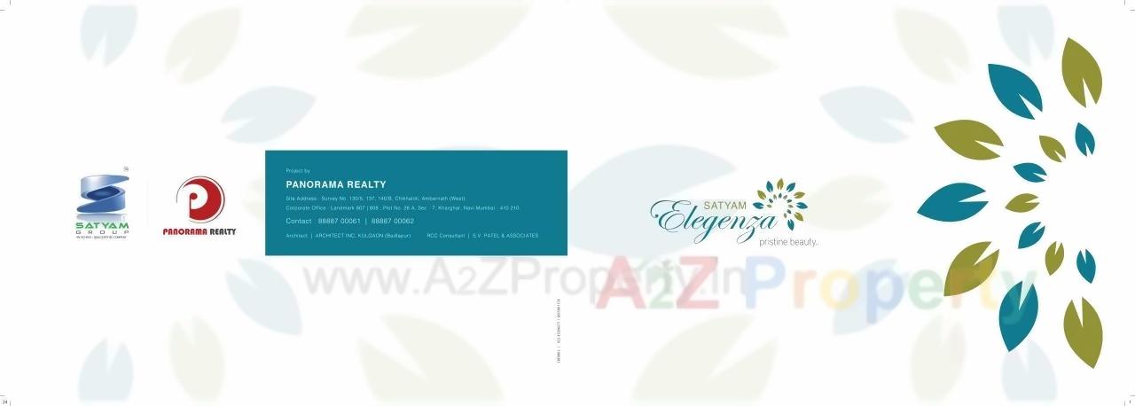  of real estate project Satyam Eleganza located at Ambarnathm-cl, Thane, Maharashtra