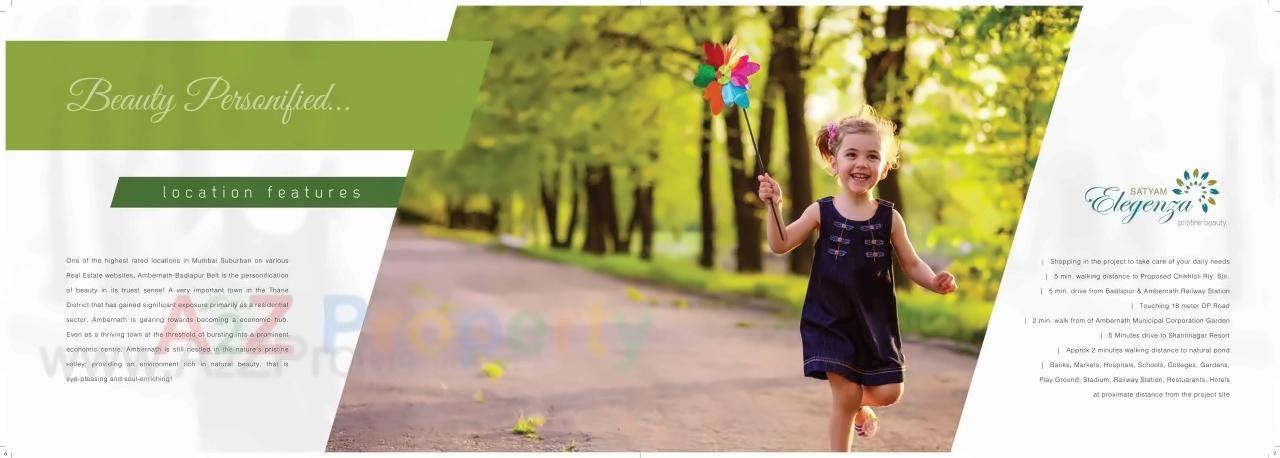  of real estate project Satyam Eleganza located at Ambarnathm-cl, Thane, Maharashtra