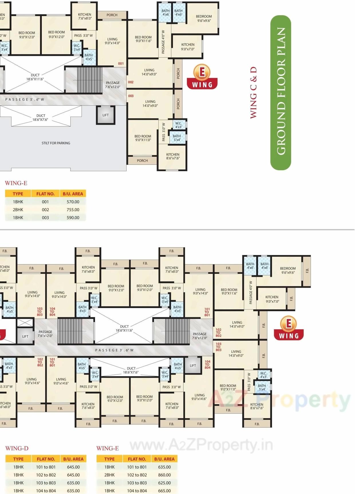 Layout of real estate project Satyam Sheela located at Badlapur-m-cl, Thane, Maharashtra