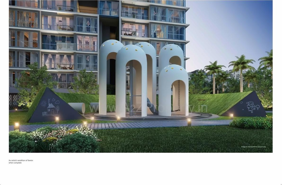 3D Elevation of real estate project Serein located at Thane-m-corp, Thane, Maharashtra