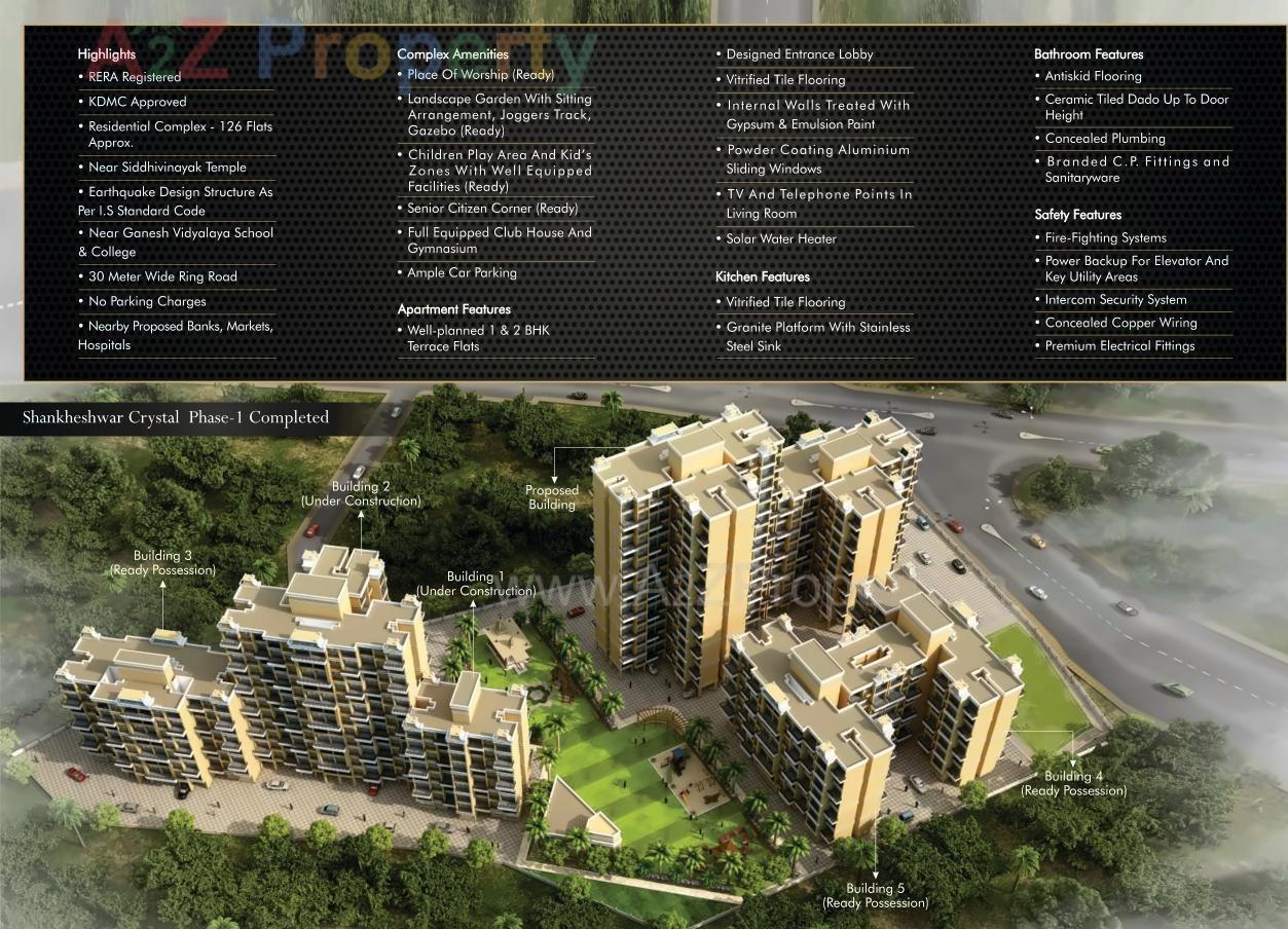 Image 29197 2 of real estate project Shankheshwar Crystal located at Titwala, Thane, Maharashtra