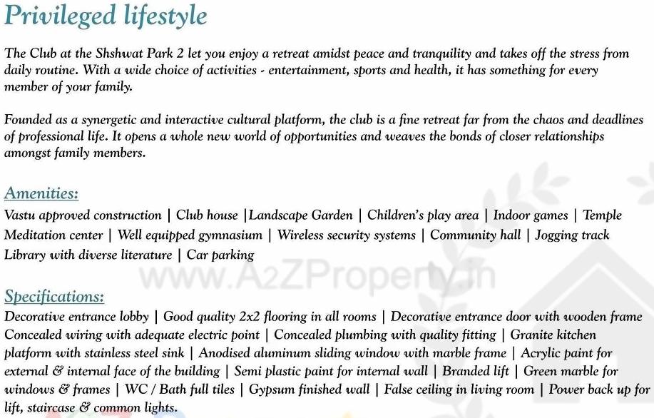  of real estate project Shashwat Park Ab located at Badlapur-m-cl, Thane, Maharashtra