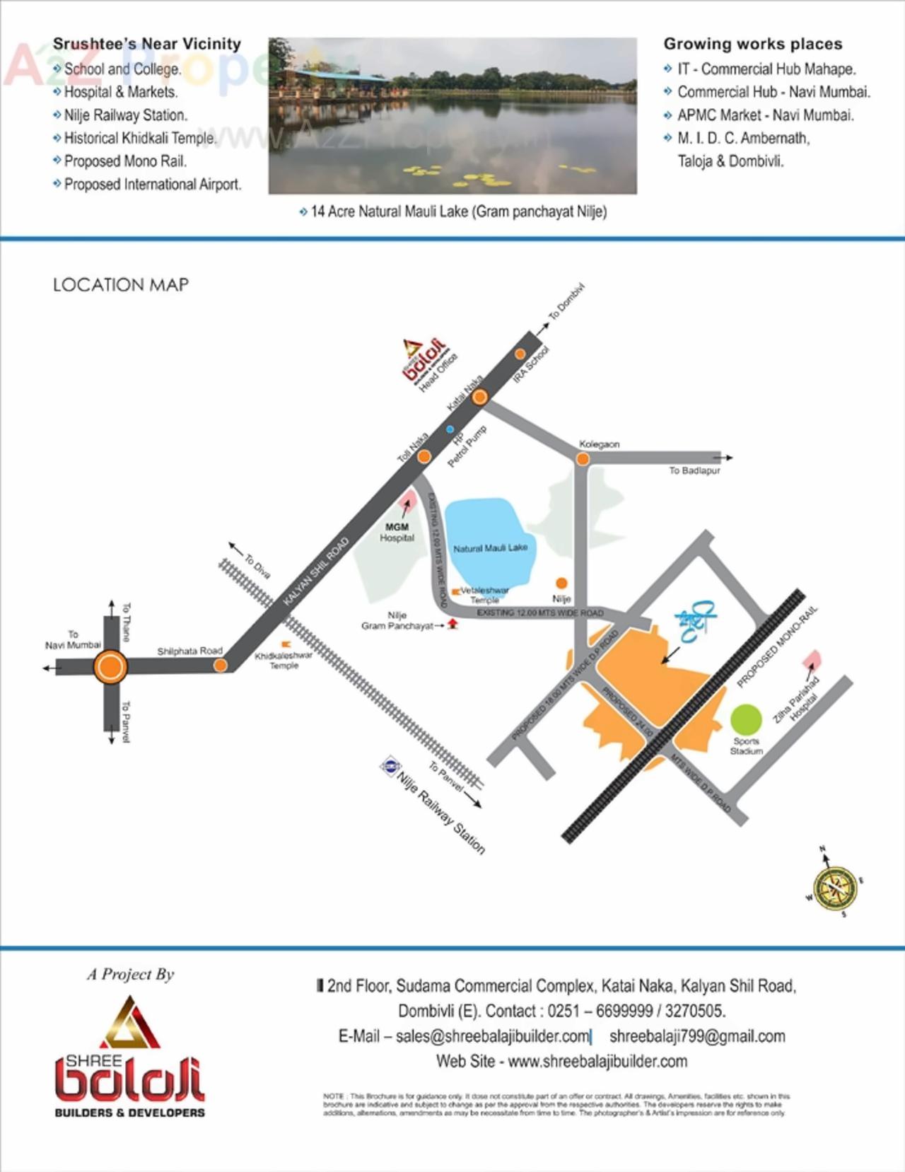  of real estate project Shree Balajis Srushtee located at Kalyandombivali-m-corp, Thane, Maharashtra