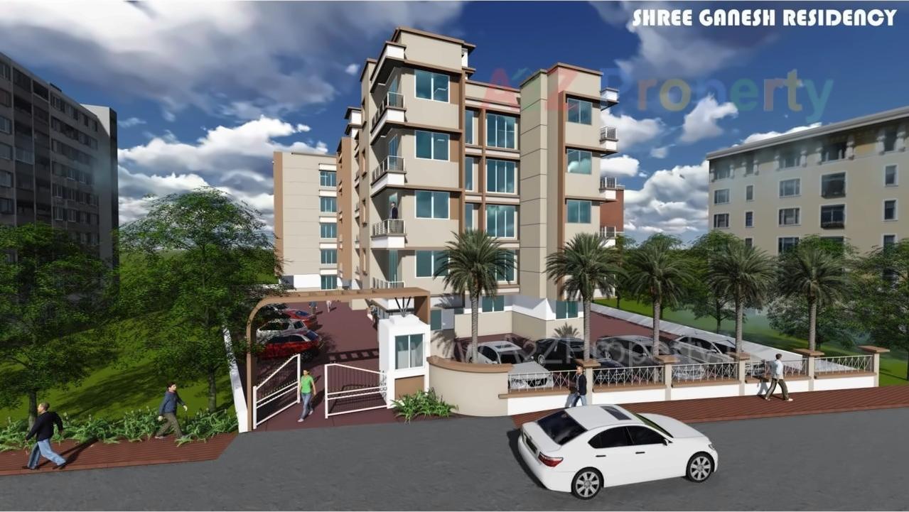 3D Elevation of real estate project Shree Ganesh Residency located at Asangaon-ct, Thane, Maharashtra