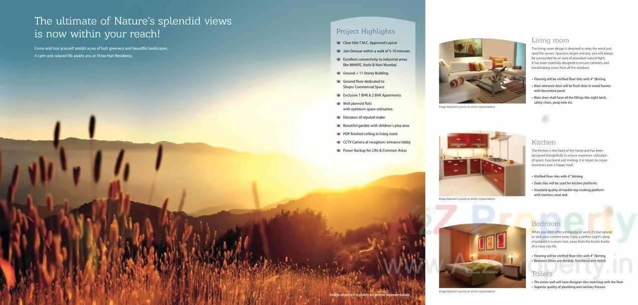  of real estate project Shree Hari Residency located at Khoni, Thane, Maharashtra