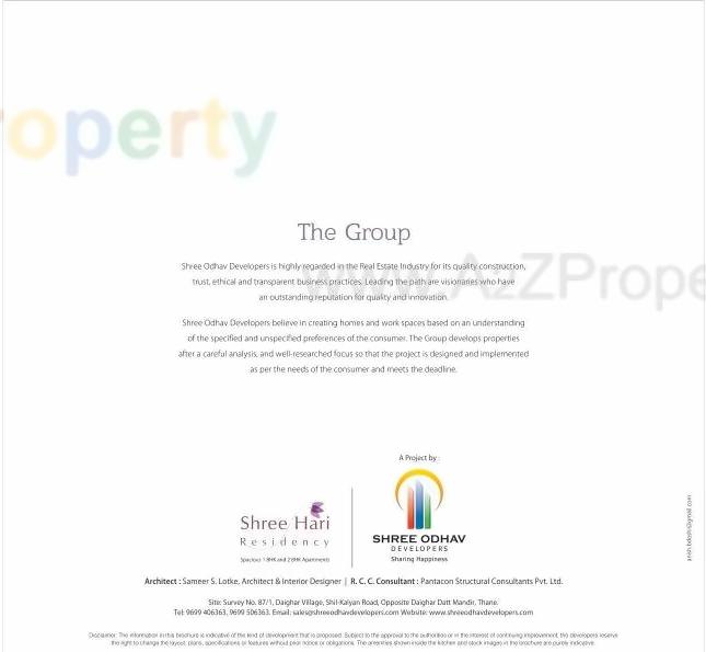  of real estate project Shree Hari Residency located at Khoni, Thane, Maharashtra