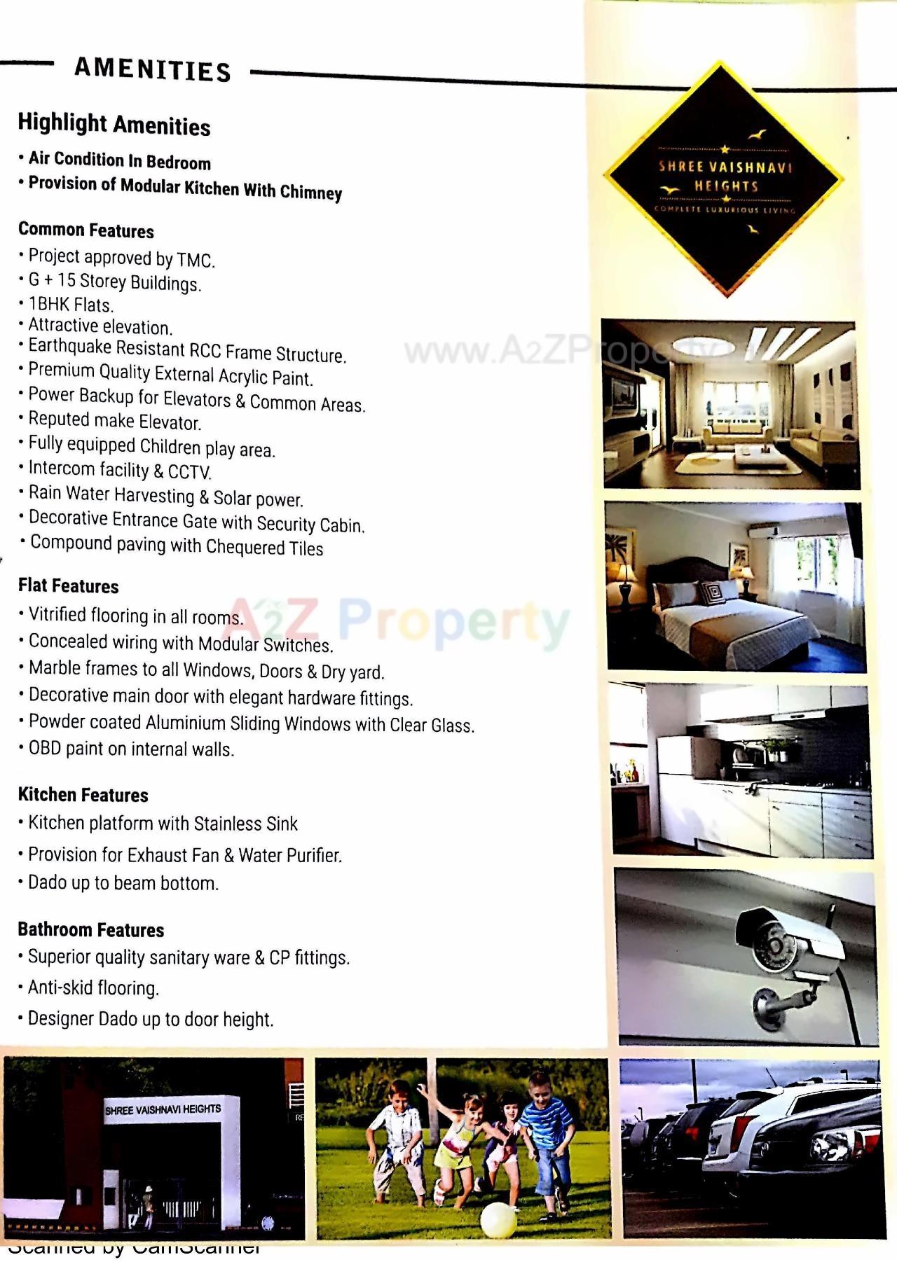  of real estate project Shree Vaishnavi Heights located at Thane-m-corp, Thane, Maharashtra