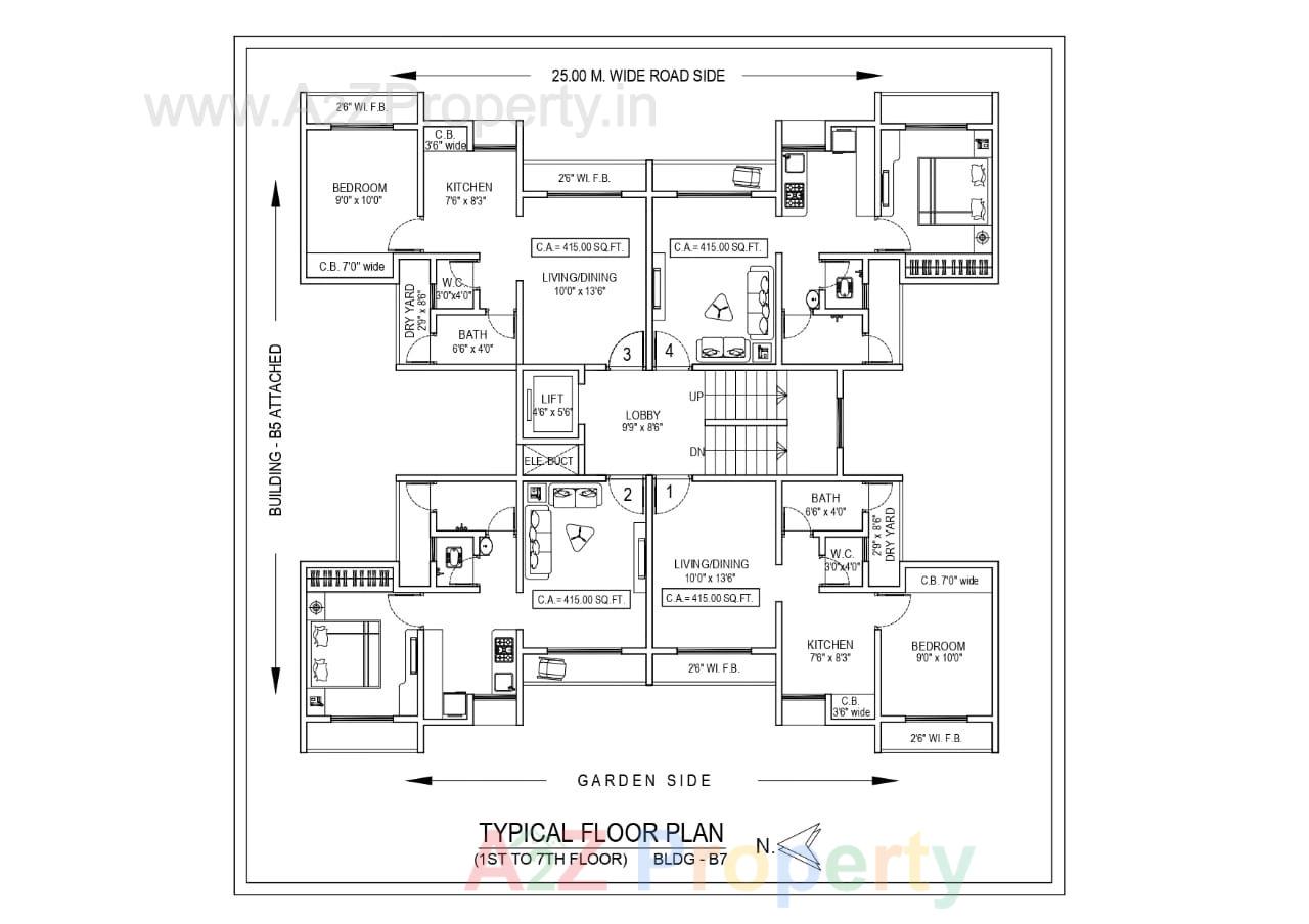 Vegnaharta2 of real estate project Shree Vignaharta Residency  B3, B4, located at Thane-m-corp, Thane, Maharashtra