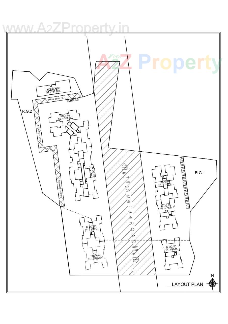 Vegnaharta5 of real estate project Shree Vignaharta Residency  B3, B4, located at Thane-m-corp, Thane, Maharashtra