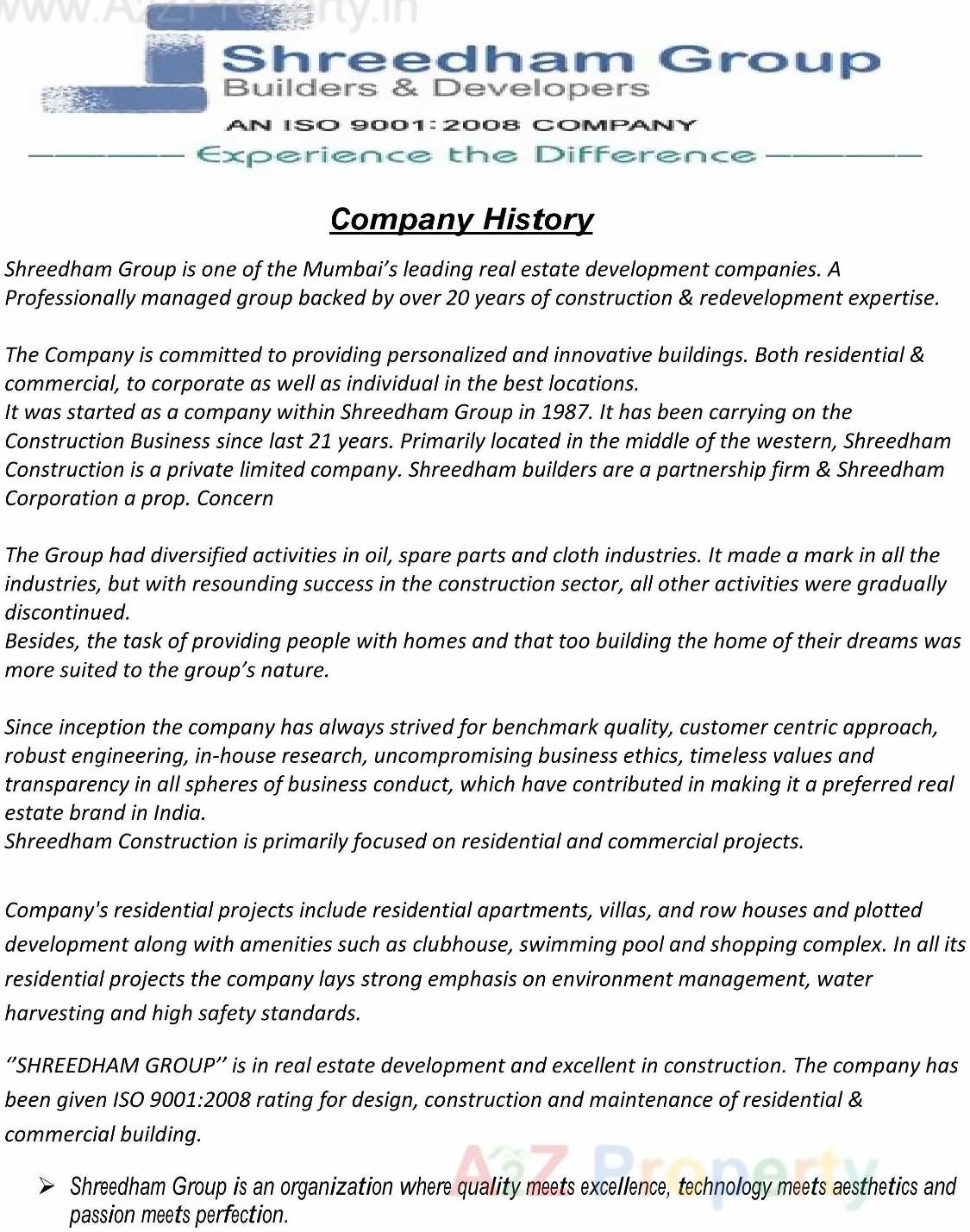  of real estate project Shreedham Excellency located at Mirabhayandar-m-corp, Thane, Maharashtra