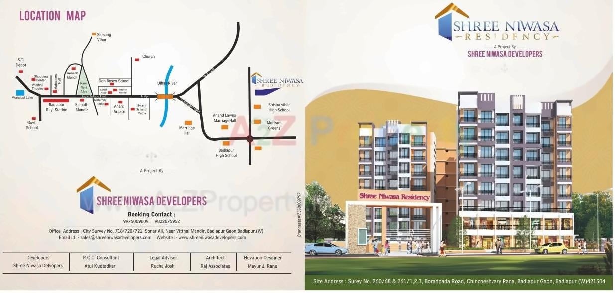  of real estate project Shreeniwasa Residency located at Badlapur-m-cl, Thane, Maharashtra