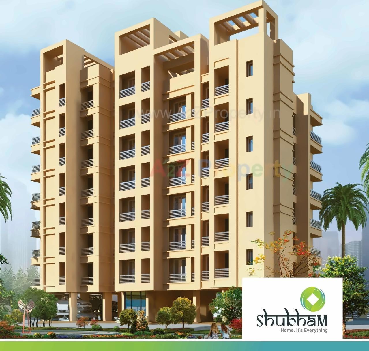 3D Elevation of real estate project Shubham located at Thane-m-corp, Thane, Maharashtra