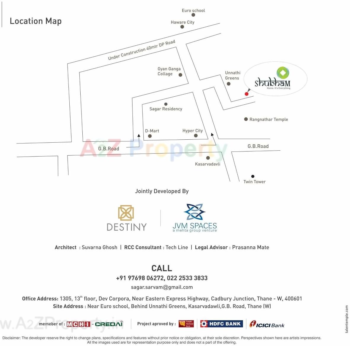  of real estate project Shubham located at Thane-m-corp, Thane, Maharashtra