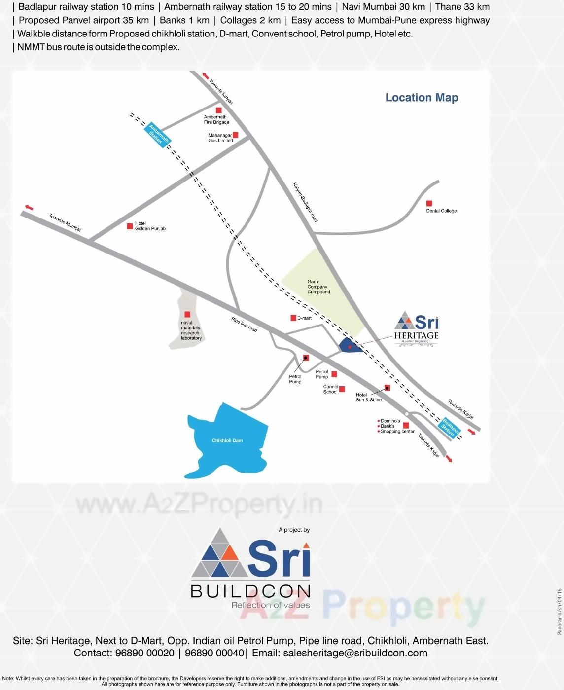  of real estate project Sri Heritage located at Ambarnathm-cl, Thane, Maharashtra