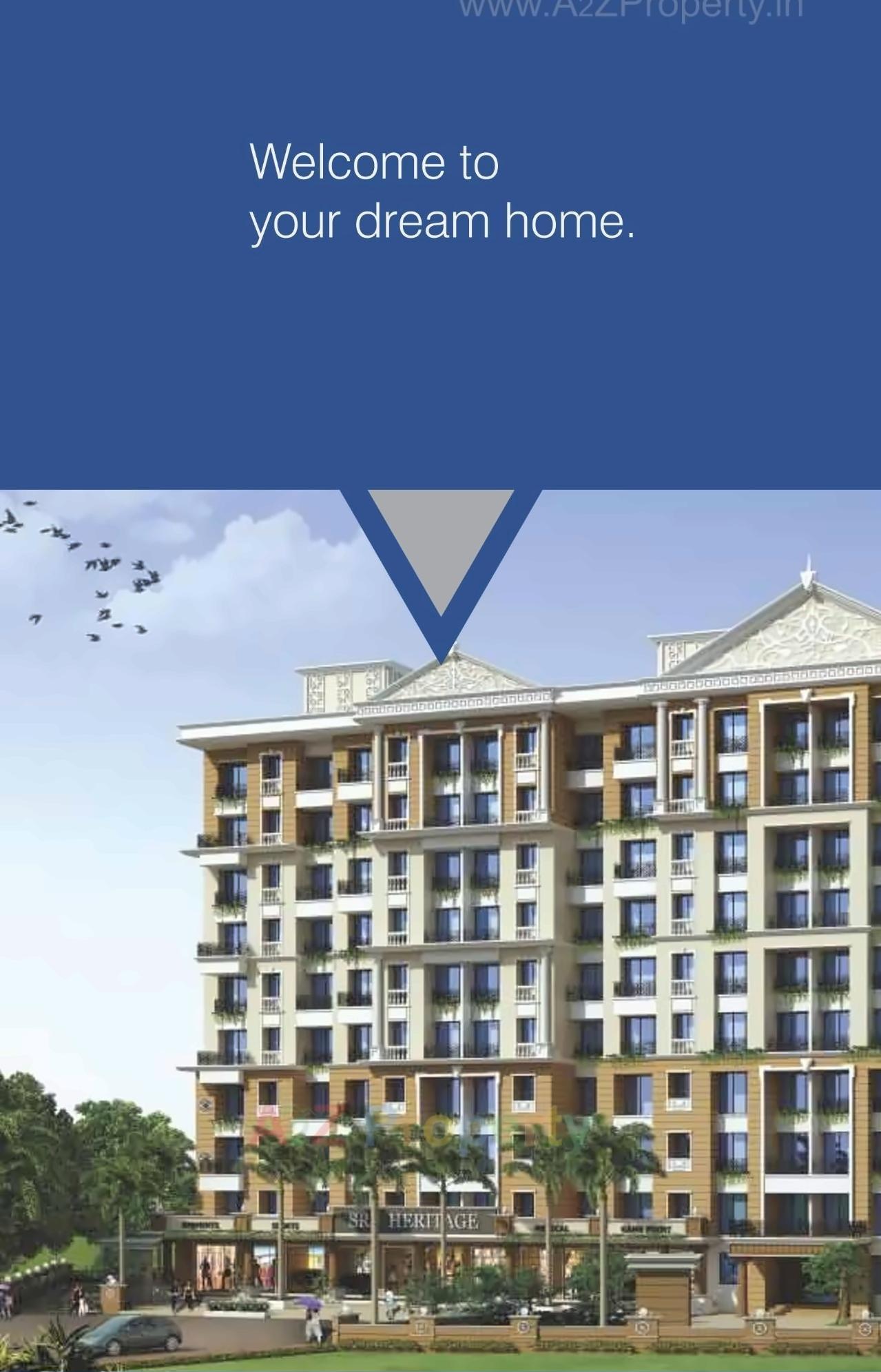 3D Elevation of real estate project Sri Heritage located at Ambarnathm-cl, Thane, Maharashtra