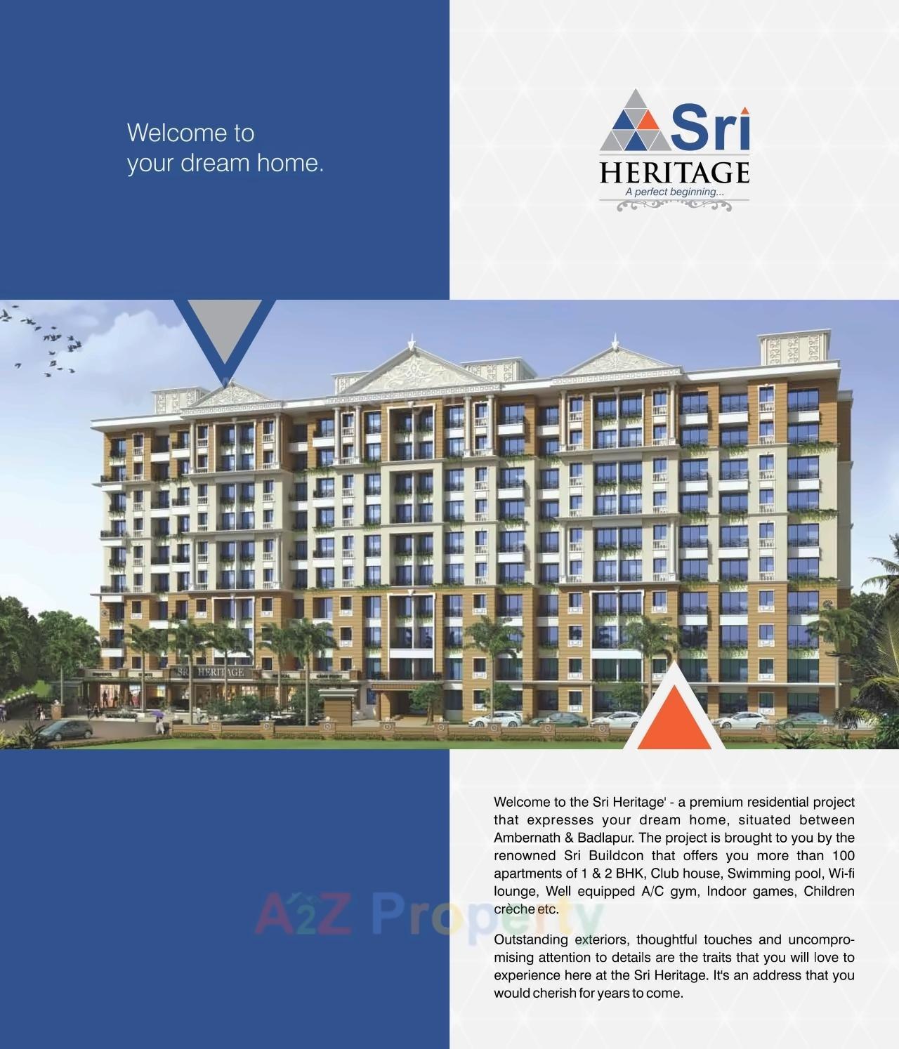  of real estate project Sri Heritage located at Ambarnathm-cl, Thane, Maharashtra