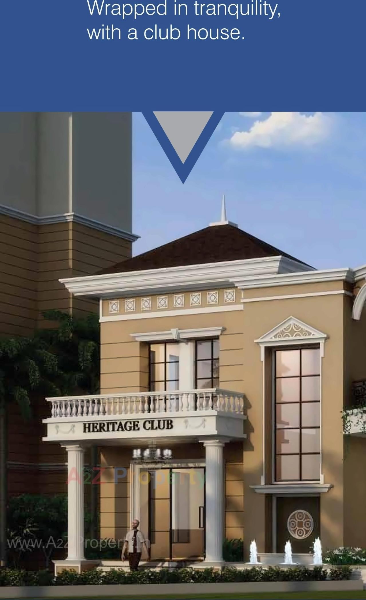 3D Elevation of real estate project Sri Heritage located at Ambarnathm-cl, Thane, Maharashtra