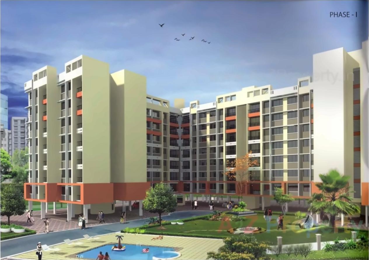3D Elevation of real estate project Sudama Regency  1, located at Thane-m-corp, Thane, Maharashtra